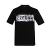 Z ZEGNA 杰尼亚 奢侈品 19春夏新款 男士黑色棉质LOGO短袖T恤 VS372 ZZ630A 6A2