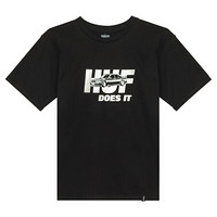 HUF 男士黑色短袖T恤 TS00571-BLACK-S