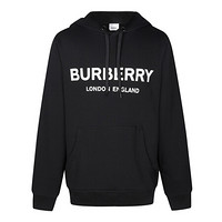 BURBERRY 博柏利 男士连帽卫衣 80095091 黑色 XS