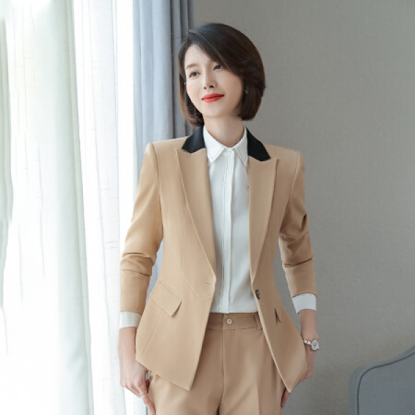 【teluoman/特洛曼小西装】特洛曼职业装女装套装正装高档修身西服