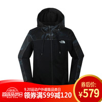 北面 The North Face    2019秋冬新品软壳男户外舒适防风外套 | NF0A46HV/ HP1 黑色 XXXL