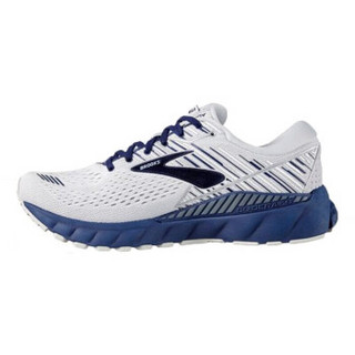 Brooks 布鲁克斯  Brooks Adrenaline GTS 19 男士运动跑步鞋 白色黑标 42.5/US9