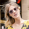 海伦凯勒19年新款太阳镜女款林志玲设计款墨镜时尚潮流遮阳镜驾驶偏光太阳镜 H8826银粉色N11R（偏光）