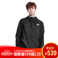 北面 The North Face 2019春夏新款户外透气耐磨男款夹克 NF0A3V4T  9HR 灰色M