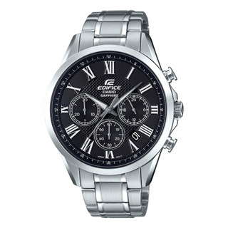 CASIO 卡西欧 EDIFICE艾迪斐斯 CHRONOGRAPH系列 43.5毫米石英腕表 EFB-650D-1A