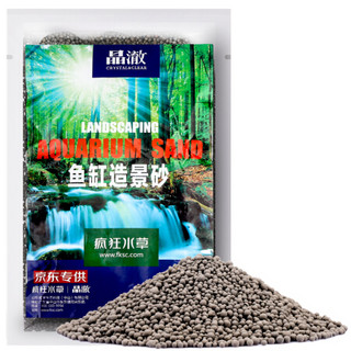 疯狂水草 鱼缸造景砂3kg 袋装 *2件