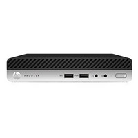 HP 惠普 ProDesk 400 G4 DM 商用台式机 黑色 (酷睿i3-8100T、核芯显卡、4GB、1TB HDD、风冷)