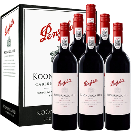 百亿补贴奔富寇兰山西拉赤霞珠干红酒葡萄酒750ml6