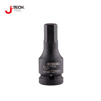 捷科（JETECH）FK3/4-HX27  Cr-Mo 3/4风动内六角旋具套筒 定制