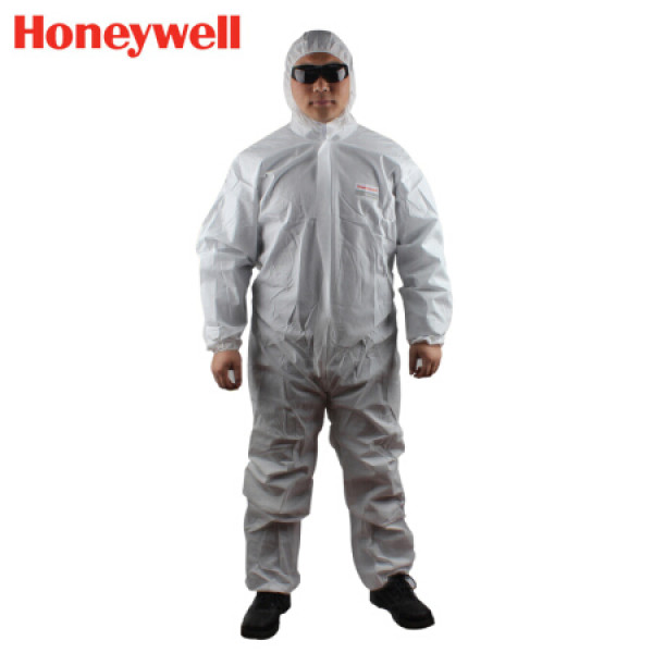 商品honeywell霍尼韦尔 4500100 essian light 抛弃式防护服 白色 xl