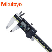 三丰电子数字数显游标卡尺0-150-200-300日本Mitutoyo原装进口带数据输出 接口 公英制 0-200_0.01mm
