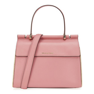 MICHAEL KORS 迈克 科尔斯 MK 女士JASMINE系列玫瑰金牛皮手提单肩包 30H8TI2S2L ROSE