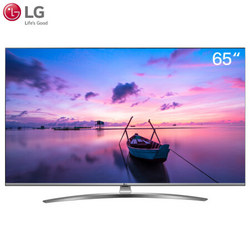 LG 65LG75CMECB 65英寸全面屏4K超高清 IPS硬屏主动式HDR 智能平板液晶电视机（黑色）