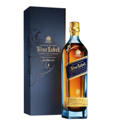 尊尼获加(JOHNNIE WALKER)洋酒 蓝方 蓝牌调配苏格兰威士忌750ml *3件