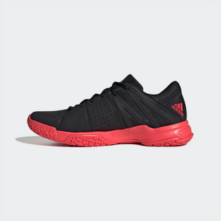 阿迪达斯（adidas）新款男子运动鞋Wucht P3系列超轻防滑耐磨透气羽毛球鞋F36571 黑色 42码/8