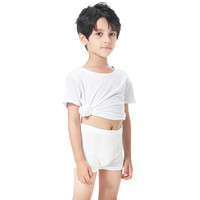 馨颂四件装男童平角内裤中大童纯棉四角裤套装 平角裤四件装 150/75