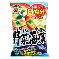 日本进口 神州一 蔬菜海藻味噌汤 日式蔬菜海味速食汤 190.4g