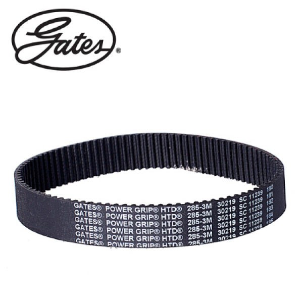 盖茨/gates 圆弧齿同步带powergrip htd 橡胶传动带 工业皮带 3m-345