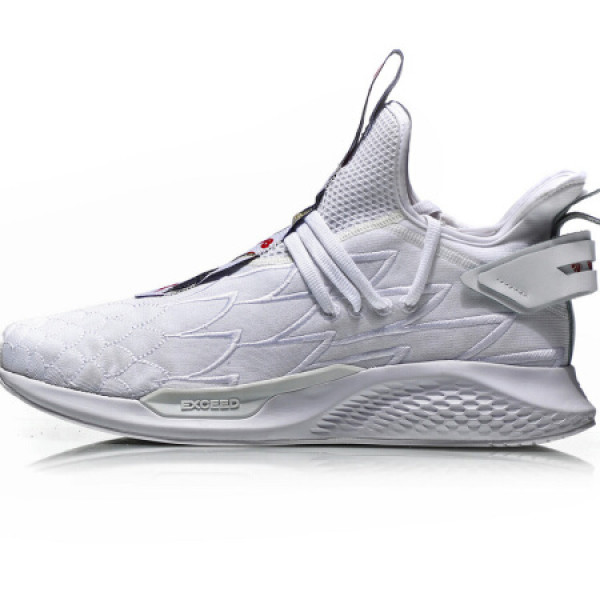 商品li-ning 李宁 溯系列 男士休闲运动鞋 agln215-1 标准白/藏青蓝