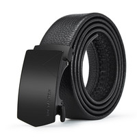 波斯丹顿 BOSTANTEN 男士皮带商务自动扣真牛皮腰带男休闲青年裤带 BJ4192081黑色