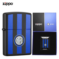 之宝（ZIPPO）打火机 国际米兰联名款-国米纹章 黑哑漆/彩印 ZCBEC-85 煤油防风火机