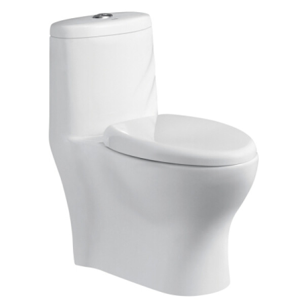 欧泰(outai)ot1242 坐便器 家用陶瓷坐便器防臭防溅虹吸喷射一体式