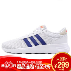 阿迪达斯 ADIDAS NEO 男子 休闲系列 LITE RACER 运动 休闲鞋 F34643 44.5码 UK10码