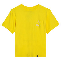 HUF 男士黄色短袖T恤 TS00509-AURORA YELLOW-S