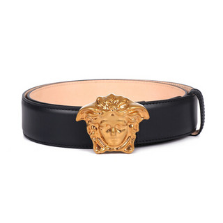 versace 范思哲 奢侈品 19秋冬新款 男士深蓝色皮革金色美杜莎头像板