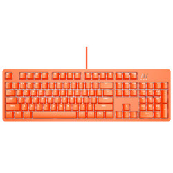 DOUYU.COM 斗鱼 DKM150 104键 有线机械键盘 橙色 国产黑轴 单光