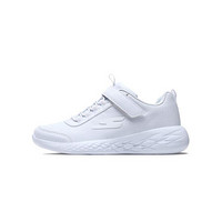 斯凯奇（Skechers）新款女童鞋轻便软底大童鞋 简约休闲鞋 82226L 白色 33.5
