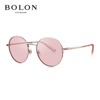 暴龙BOLON太阳镜2019年新款王俊凯同款眼镜男女款圆框墨镜BL7075B31