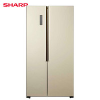 SHARP 夏普 BCD-526WFXD 双变频 对开门冰箱 526L