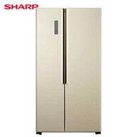 SHARP 夏普 BCD-526WFXD 双变频 对开门冰箱 526L