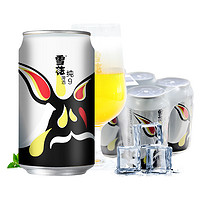 限江苏：Snowbeer 雪花啤酒 9度 纯9 330ml*6听 *2件