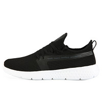 匹克（PEAK)男鞋舒适健步休闲鞋轻便耐磨运动鞋 DE910411 黑色/大白 44码