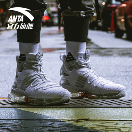 安踏anta91831139漫威联名seeed系列nasa60th纪念款鞋御空篮球鞋