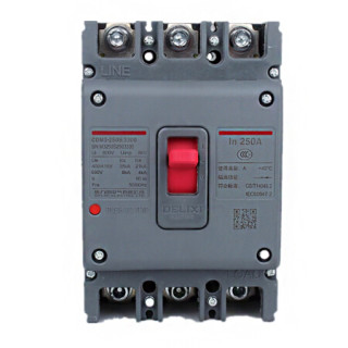 空气开关cdm3-250s/3300塑壳断路器空开过载保护三相三线塑壳开关200a