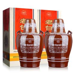 山西汾酒杏花村老白汾酒45度坛汾475ml1瓶清香型国产白酒