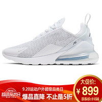 耐克NIKE 男子 休闲鞋 气垫 AIR MAX 270 SE 运动鞋 AQ9164-101白色40.5码