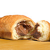 BIMBO 宾堡 多菲角面包巧克力夹心爆浆牛角包点心手撕羊角面包零食早餐