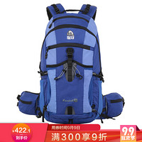GRANITEGEAR花岗岩休闲运动包 户外徒步登山背包 可拆卸旅行双肩包28升带防雨罩 G7118蓝色
