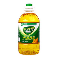 优稼得 玉米油 物理压榨食用油 非转基因 玉米胚芽油3.5L