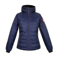 CANADA GOOSE 女士深蓝色尼龙连帽羽绒服 5055L 706 XS码