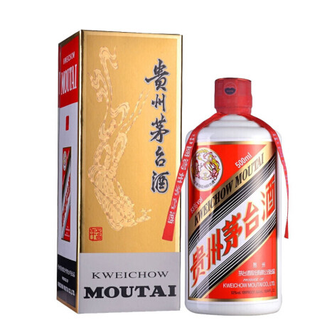 MOUTAI 茅台飞天茅台2018年53%vol 酱香型白酒500ml 单瓶装【报价价格