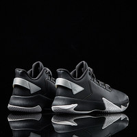 乔丹 篮球鞋男鞋高帮实战革面球鞋耐磨缓震运动鞋 XM3590109 黑色/白色 41