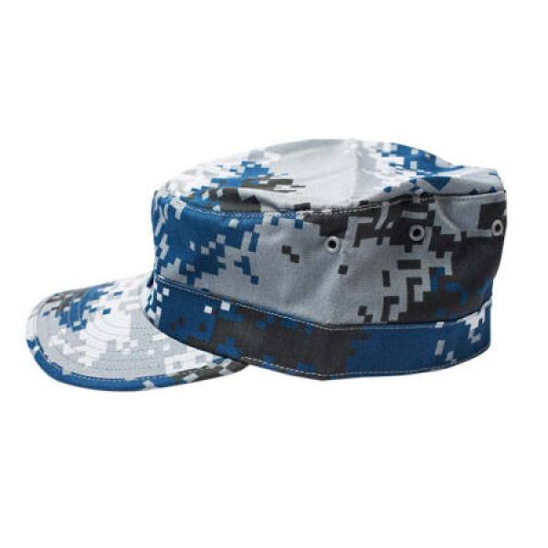 迷彩帽男女春夏季军迷军训帽鸭舌帽平顶帽07作训帽战术帽子 城市迷彩