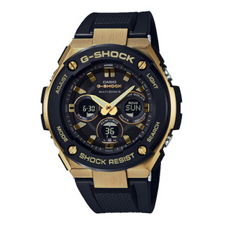 CASIO 卡西欧 G-STEEL系列 GST-W300G-1A9-T 男士石英手表