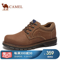 骆驼（CAMEL） 百搭大头时尚休闲男士工装鞋子 A932329030 暗棕 42