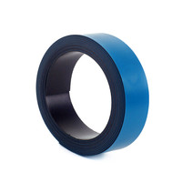 斯图sitoo 彩色磁条彩色pvc磁贴软磁铁教学广告展示磁贴白板边框ST1211  蓝色 2cm*2m